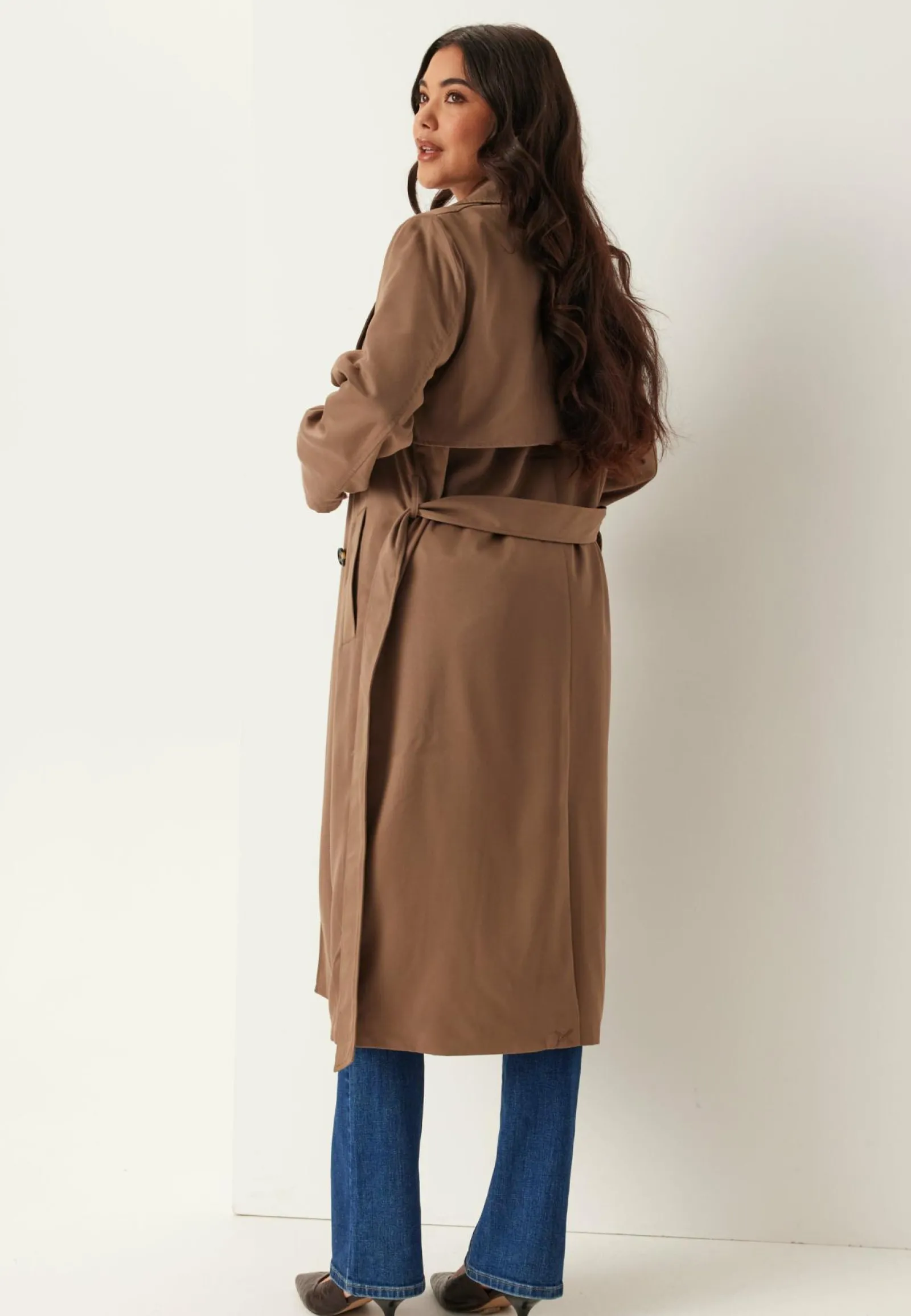 Pieces Trenssitakit|Päällystakit*Pcscarlett LS trenchcoat