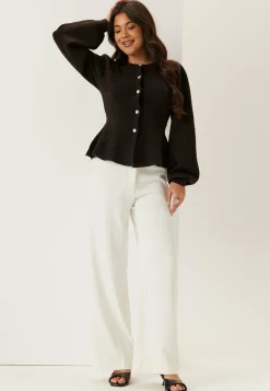 Pieces Neuletakit Ja Neuleet|Neuletakit*Pcsilly Ls Puff Knit Cardigan