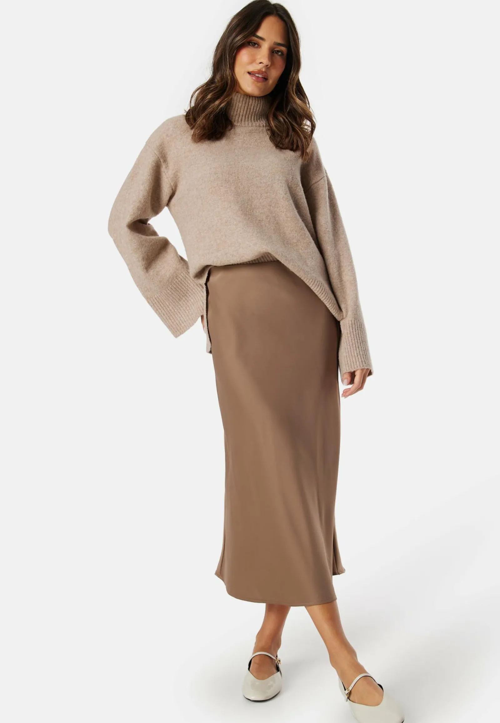 YAS Juhlameet|Midihameet*Pella High Waist Midi Skirt