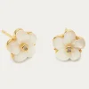 LILY AND ROSE Korvakorut*Petite Claire Earrings - Creme Puff