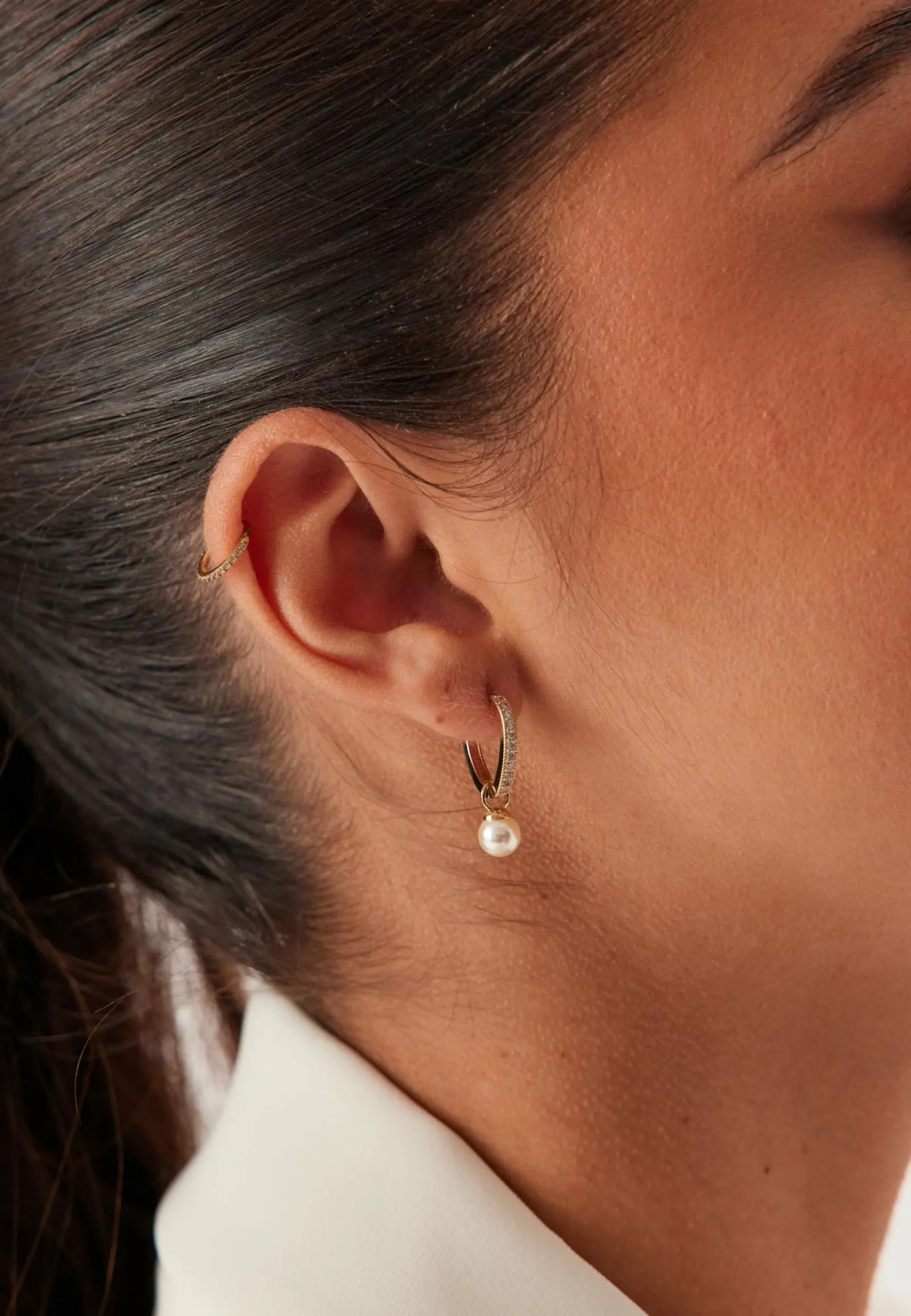 LILY AND ROSE Korvakorut*Petite Kennedy Hoops Earrings