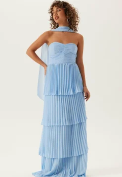 Bubbleroom Occasion Juhlamekot|Vanhojentanssimekot*Pleated Bandeau Gown