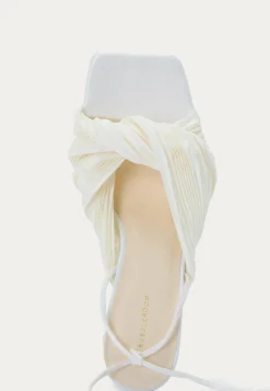 Bubbleroom Occasion Juhlakengät|Korkokengät*Pleated Front Heeled Sandal