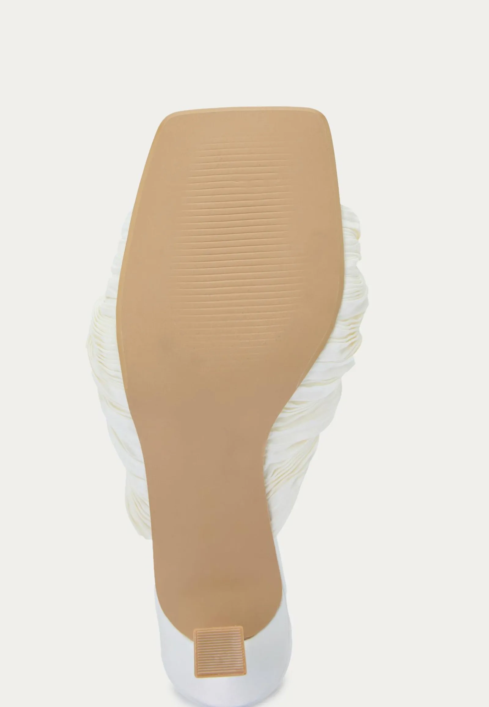 Bubbleroom Occasion Juhlakengät|Korkokengät*Pleated Front Heeled Sandal