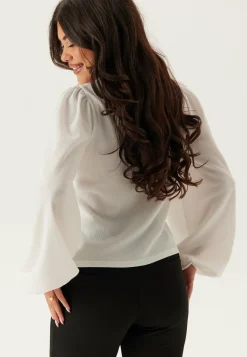 BUBBLEROOM Pitkähihaiset Topit|Juhlatopit*Puff Long Sleeve Blouse