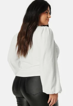 BUBBLEROOM Pitkähihaiset Topit|Juhlatopit*Puff Long Sleeve Blouse