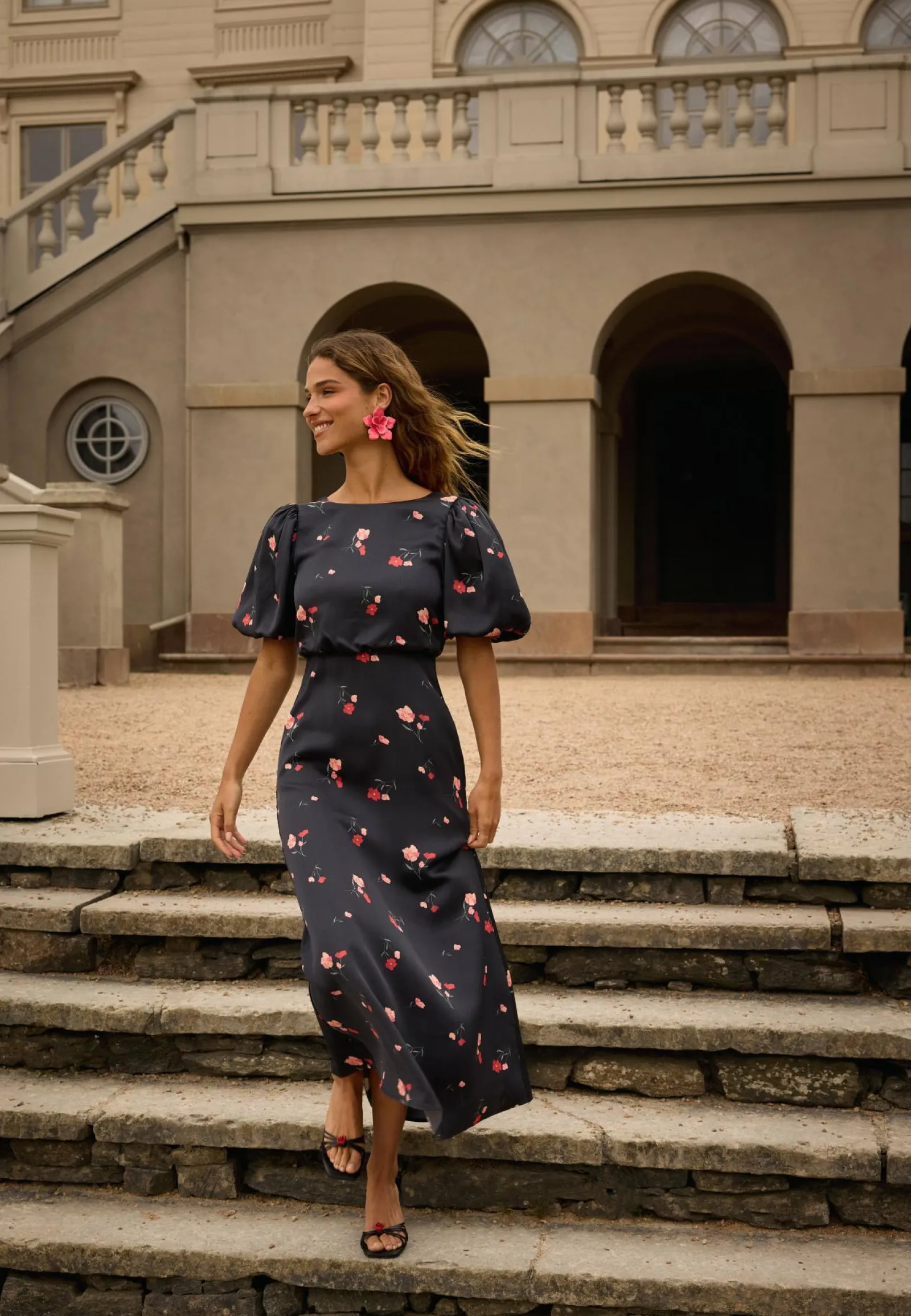 Bubbleroom Occasion Morsiusneitomekot|Juhlamekot*Puff Sleeve Ankle Dress