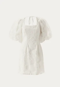 Bubbleroom Occasion Puhvihihalliset Mekot|Kesämekot*Puff Sleeve Embroidered Dress