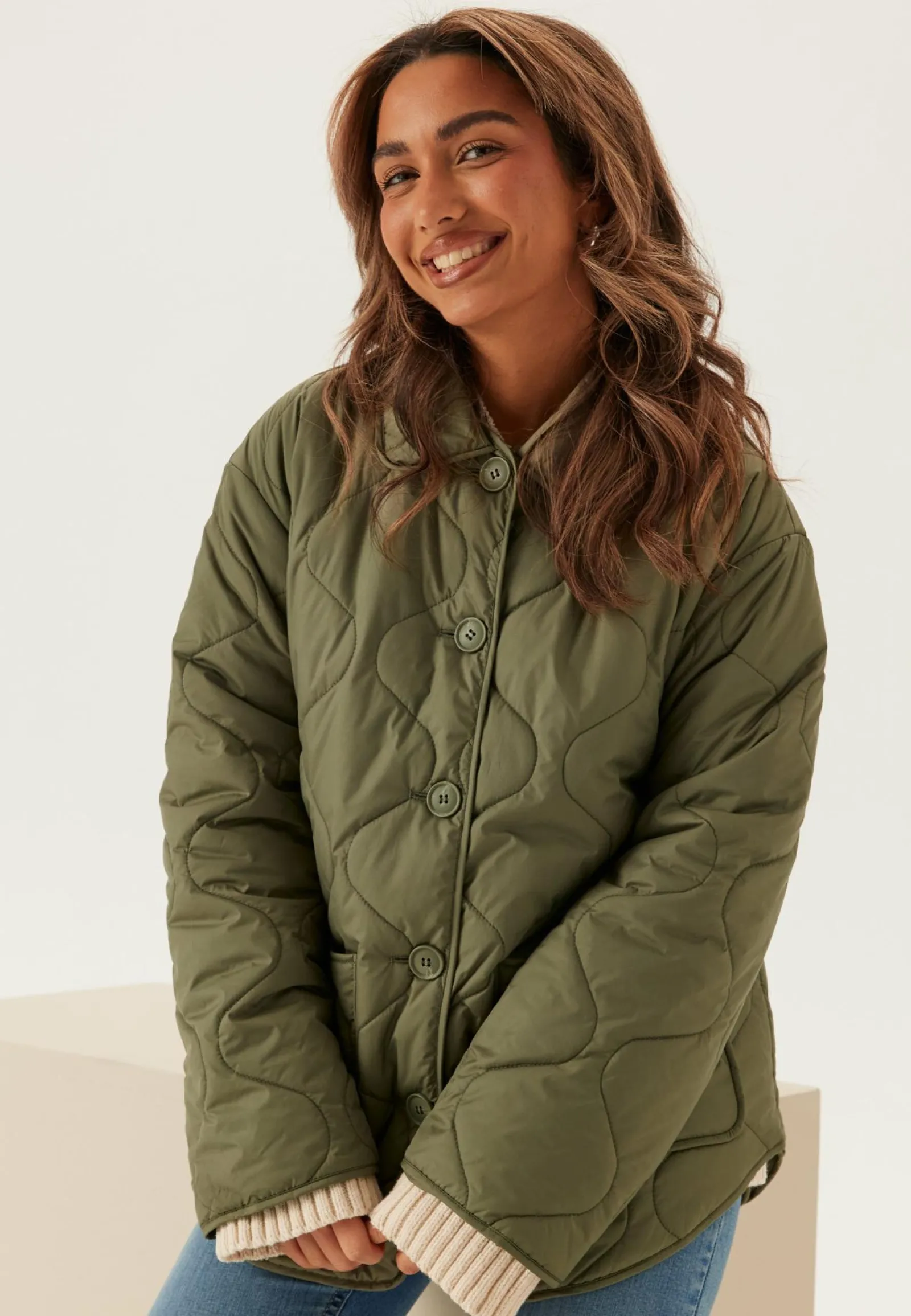 BUBBLEROOM Kevättakit|Paitatakit*Quilted Jacket