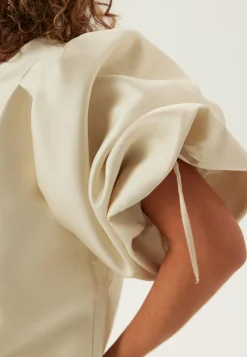 Bubbleroom Ateljé Rusetilliset Puserot|Yksiväriset Puserot Ja Paidat*Remake Drawstring Sleeve Jacket