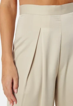 Bubbleroom Occasion Juhlasetit|Leveälahkeiset Housut*Renae Satin Trousers