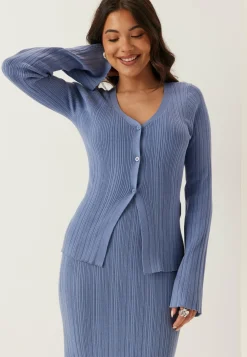 Happy Holly Juhlavat Neuleet|Neuletakit Ja Neuleet*Rib Sculpted Knitted Cardigan