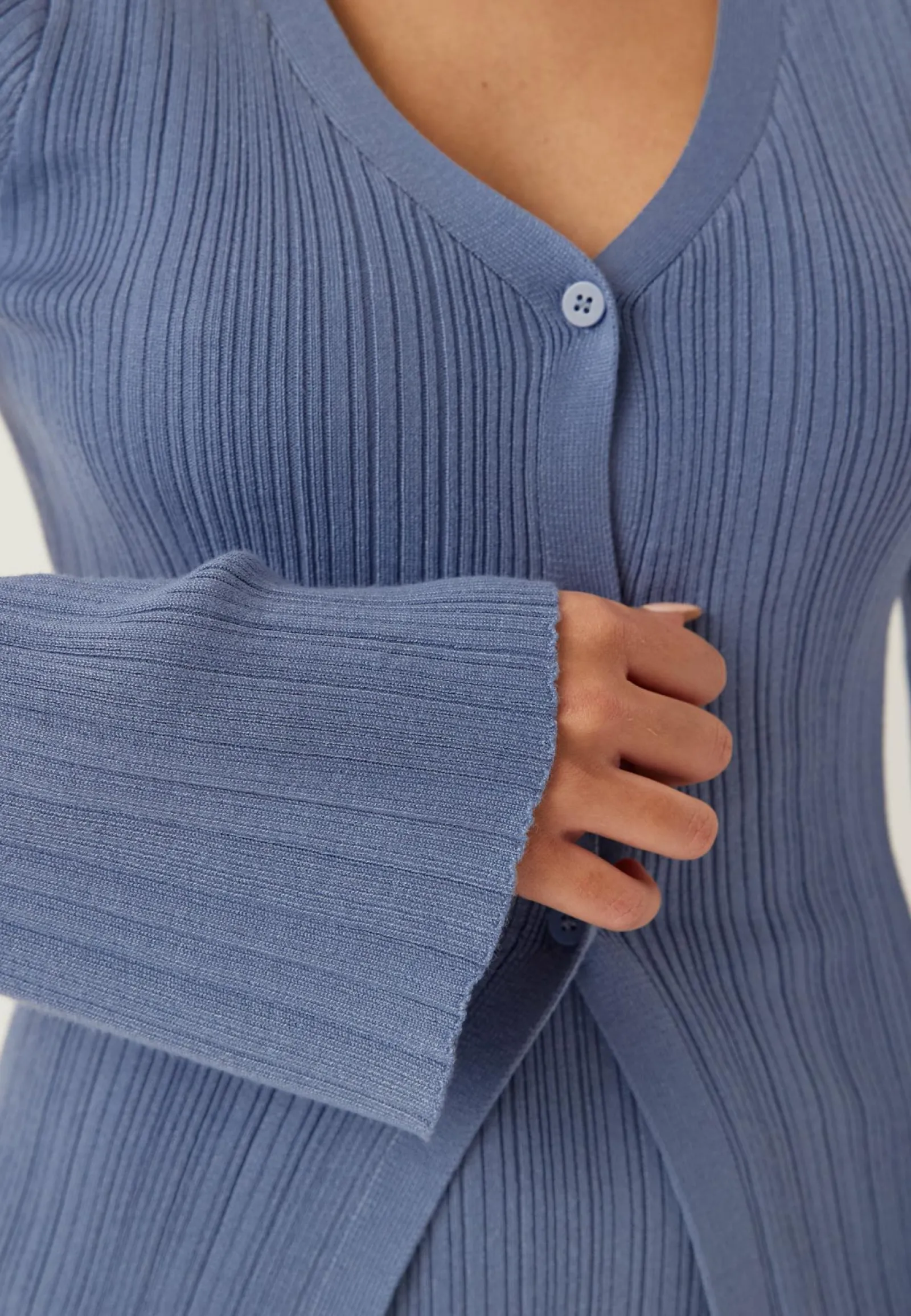 Happy Holly Juhlavat Neuleet|Neuletakit Ja Neuleet*Rib Sculpted Knitted Cardigan