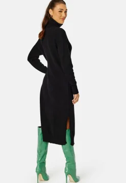 VILA Pitkähihaiset Mekot|Midimekot*Rill Roll Neck L/S Midi Dress