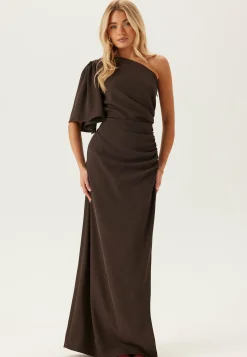 Bubbleroom Occasion Morsiusneitomekot|Juhlamekot*Ruched One Shoulder Gown