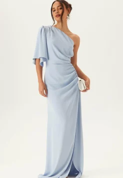 Bubbleroom Occasion Morsiusneitomekot|Juhlamekot*Ruched One Shoulder Gown