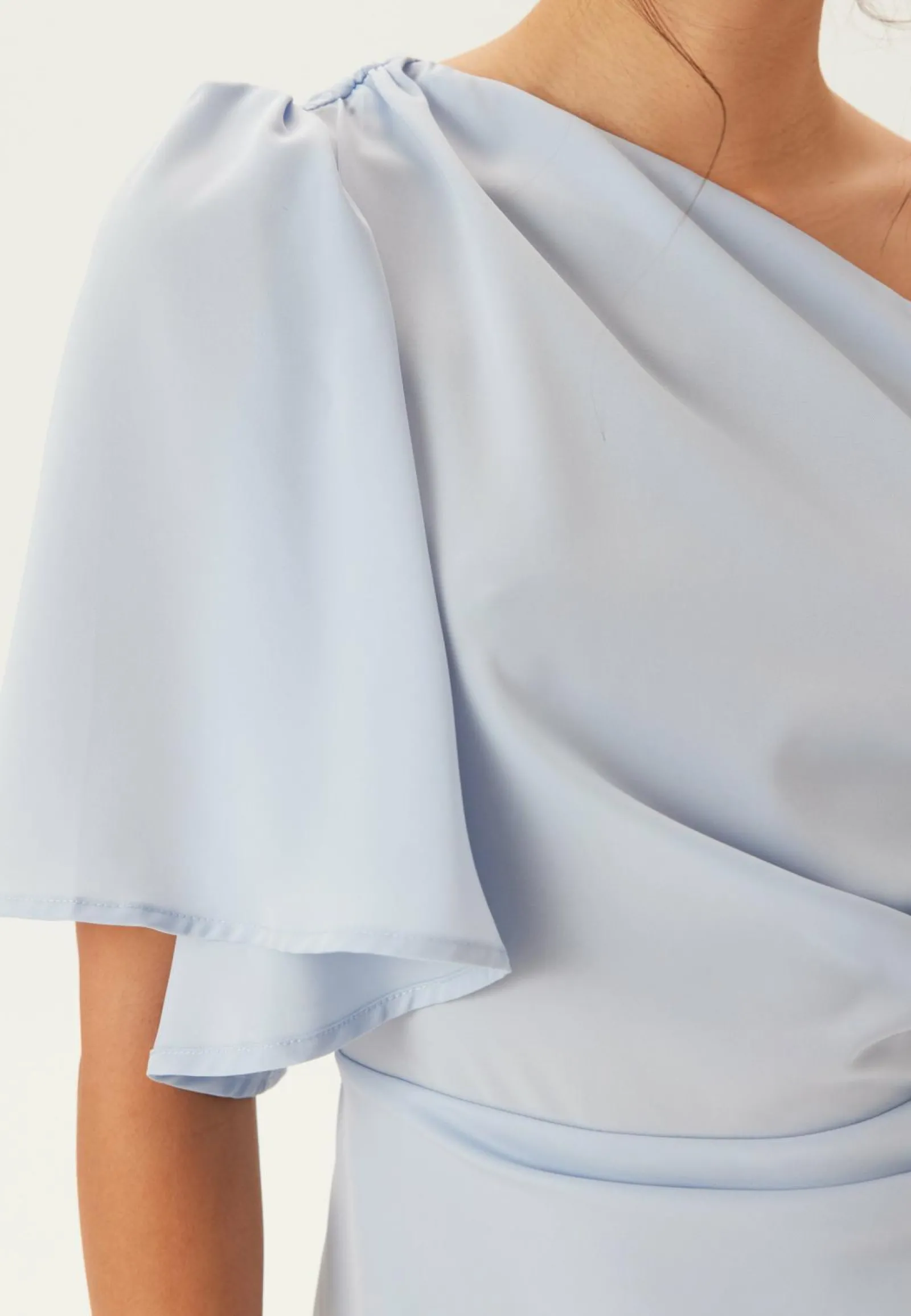 Bubbleroom Occasion Morsiusneitomekot|Juhlamekot*Ruched One Shoulder Midi Dress