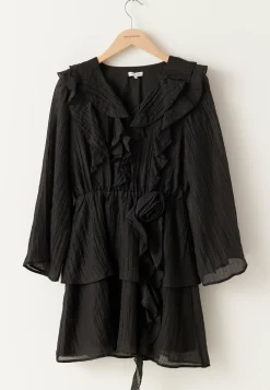 BUBBLEROOM Röyhelömekot|Uudenvuoden Mekot*Ruffle Short Dress