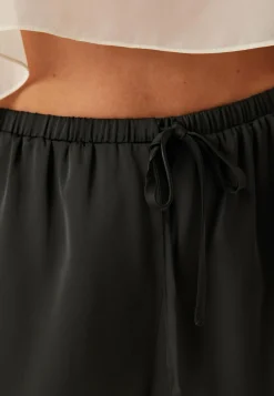 BUBBLEROOM Juhlasetit|Keskivyötäröiset Housut*Satin Balloon Trousers