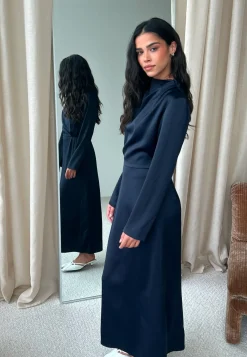 Bubbleroom Occasion Satiinimekot|Juhlam Ekot*Satin Cowl Neck Midi Dress