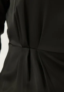 Bubbleroom Occasion Satiinimekot|Pitkähihaiset Mekot*Satin Cowl Neck Midi Dress