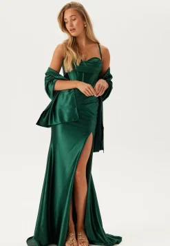 Christian Koehlert Iltapuvut|Vanhojentanssimekot*Satin Evening Dress