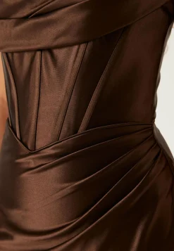 Christian Koehlert Morsiusneitomekot|Juhlamekot*Satin Evening Dress