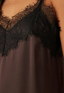 Bubbleroom Occasion Uudenvuoden Mekot|Satiinimekot*Satin Lace Slip Dress