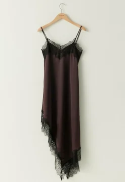 Bubbleroom Occasion Uudenvuoden Mekot|Satiinimekot*Satin Lace Slip Dress