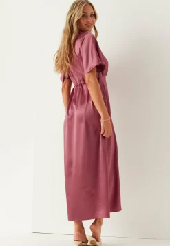 BUBBLEROOM Juhlamekot|Satiinimekot*Satin Scarf Maxi Dress