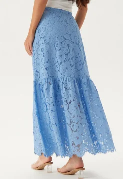 BUBBLEROOM Juhlasetit|Juhlameet*Scalloped Lace Edge Maxi Skirt