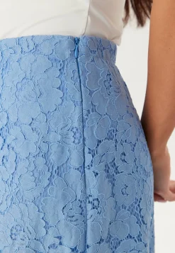 BUBBLEROOM Juhlasetit|Juhlameet*Scalloped Lace Edge Maxi Skirt