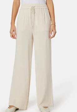 SELECTED Rennot Setit|Leveälahkeiset Housut*Sflviva-Gulia HW Linen Pant