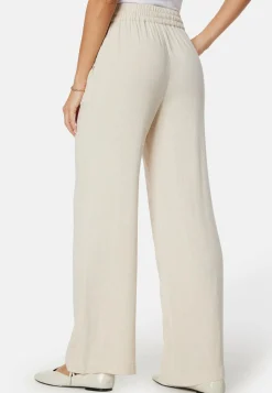 SELECTED Rennot Setit|Leveälahkeiset Housut*Sflviva-Gulia HW Linen Pant