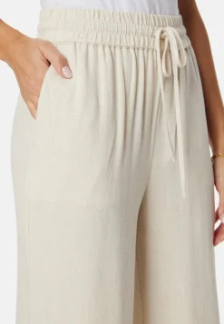 SELECTED Rennot Setit|Leveälahkeiset Housut*Sflviva-Gulia HW Linen Pant