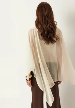 Bubbleroom Occasion Juhlatopit|Rennot Topit*Sheer Chiffon Cape