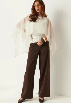 Bubbleroom Occasion Juhlatopit|Rennot Topit*Sheer Chiffon Cape