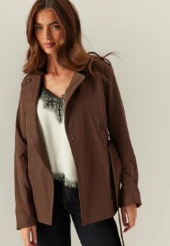 BUBBLEROOM Kevättakit|Kevyet Takit*Short Trench Coat