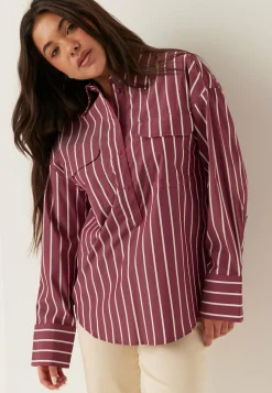 SELECTED Ruutu- Ja Raidalliset Puserot Ja Paidat|Paidat*Slfbea Oversize Ls Shirt