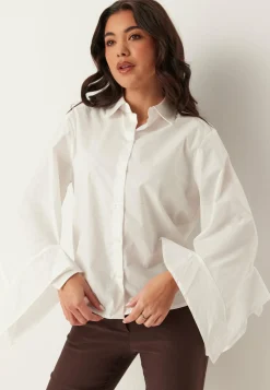 SELECTED Yksiväriset Puserot Ja Paidat|Paidat*Slfdelia Relaxed Flounce Shirt