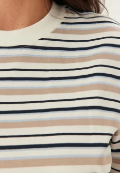 SELECTED T-Paidat|Rennot Topit*Slfessentail Striped Boxy Tee