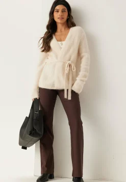 SELECTED Neuletakit Ja Neuleet|Neuletakit*Slfgabella Ls Knit Belt Cardig