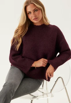 SELECTED Neulepuserot|Neulotut Neulepuserot*Slfgabriella Ls Knit New O-nec