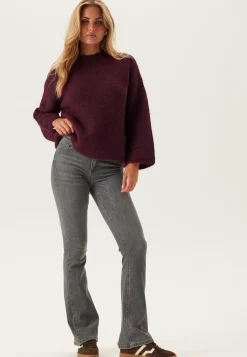SELECTED Neulepuserot|Neulotut Neulepuserot*Slfgabriella Ls Knit New O-nec