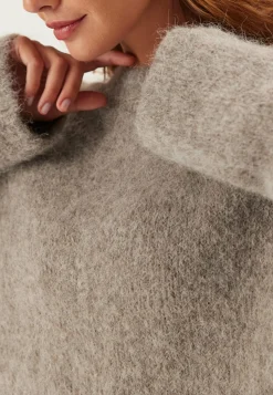 SELECTED Neulepuserot|Neulotut Neulepuserot*Slfgabriella Ls Knit New O-nec