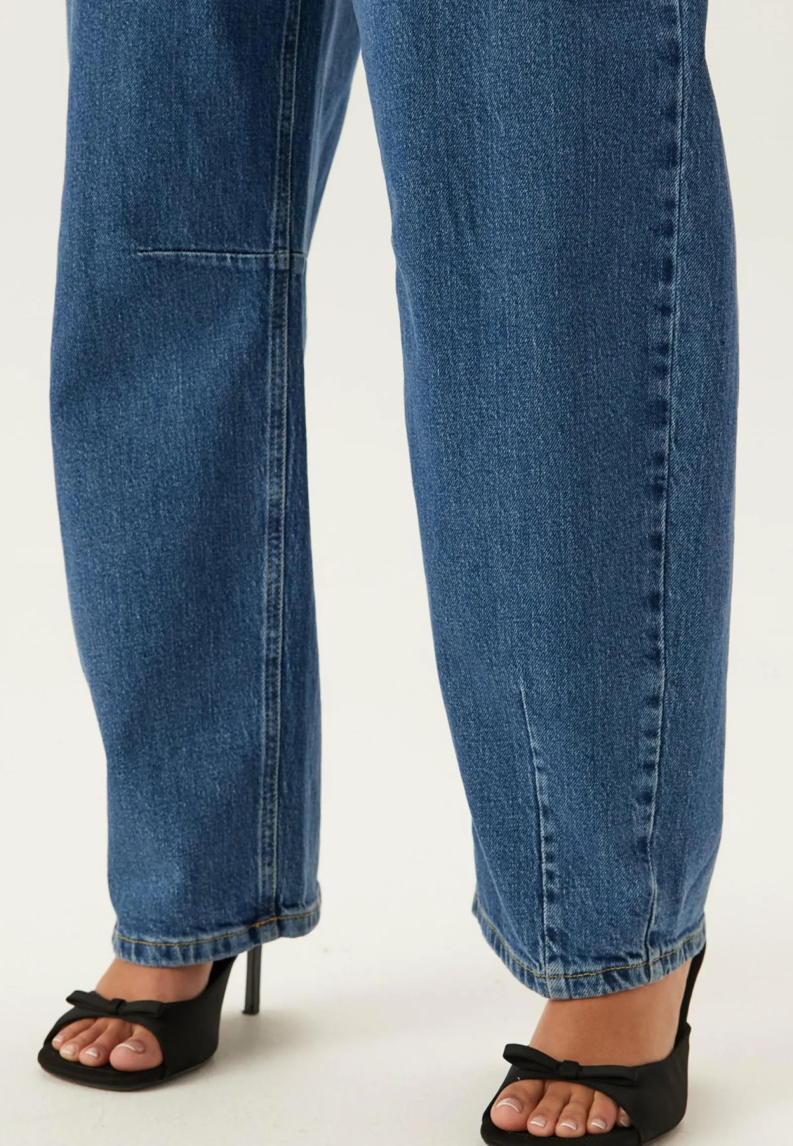 SELECTED Farkut|Leveälahkeiset Farkut*Slfloose Barrel Ane-kori Mw Jeans