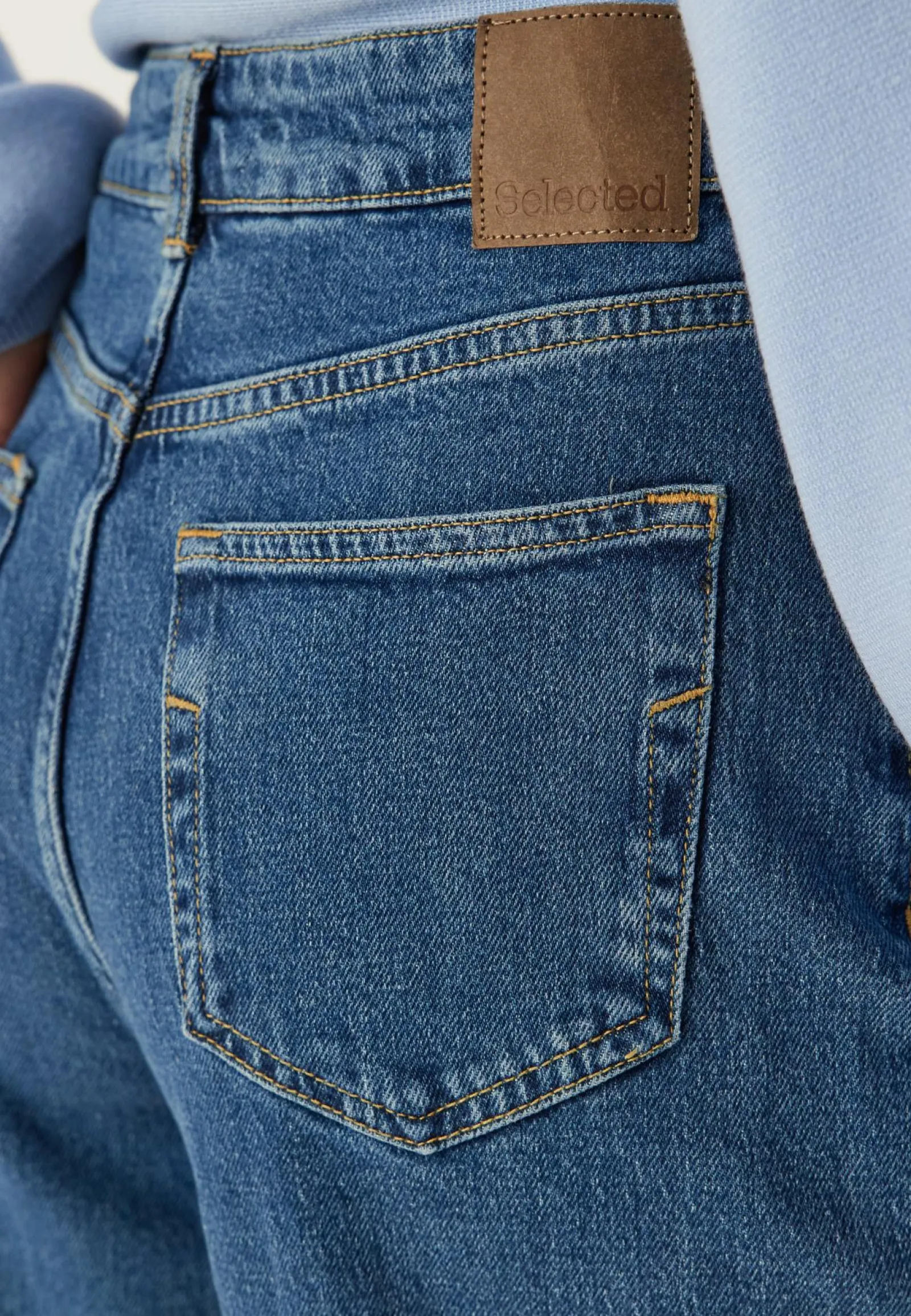 SELECTED Farkut|Leveälahkeiset Farkut*Slfloose Barrel Ane-kori Mw Jeans