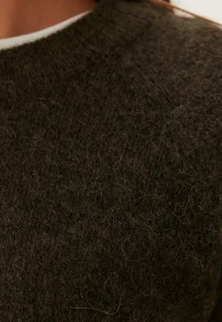 SELECTED Neulepuserot|Neulotut Neulepuserot*Slflulu LS Knit O-Neck