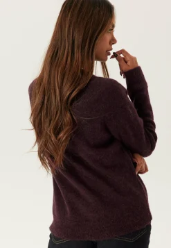 SELECTED Neulepuserot|Neulotut Neulepuserot*Slflulu LS Knit O-Neck