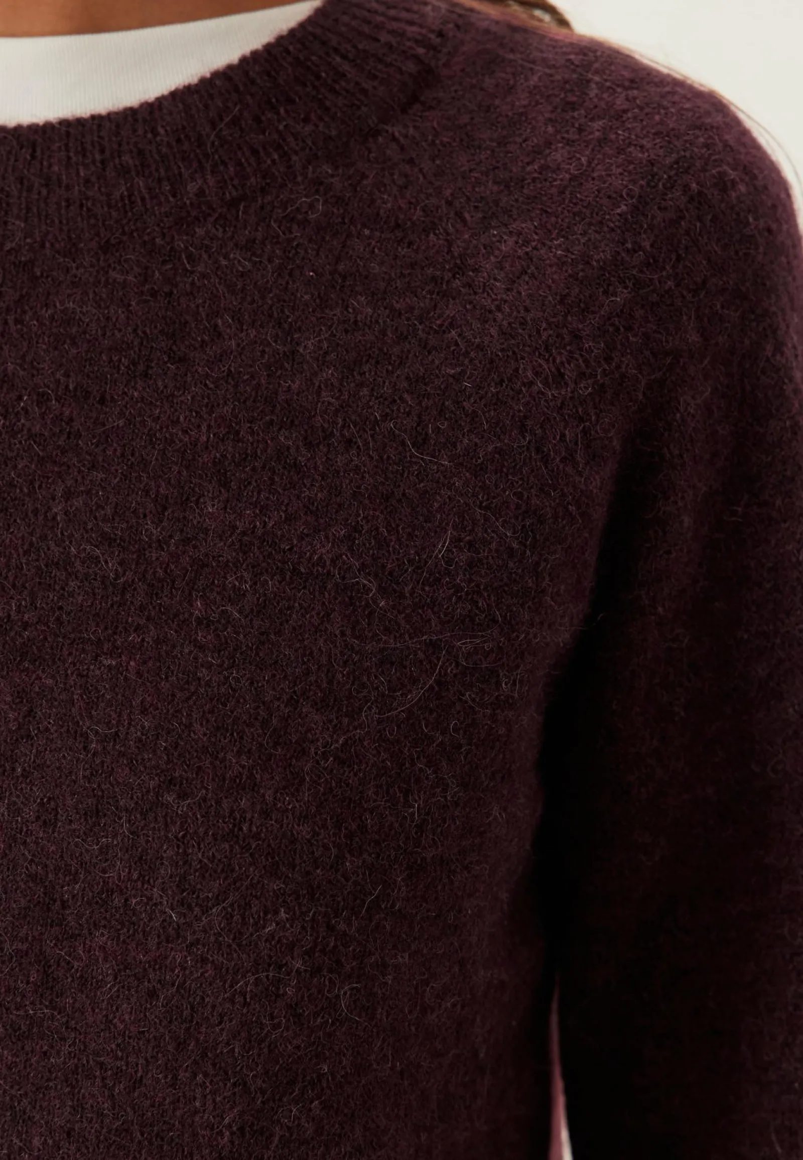 SELECTED Neulepuserot|Neulotut Neulepuserot*Slflulu LS Knit O-Neck